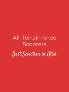 Utah all terrain knee scooters 